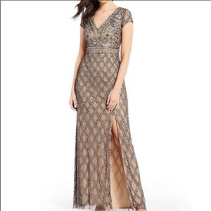 Adrianna Papell Sequin Gown Size 10/12